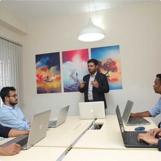ReformedTech team at work in Dhaka